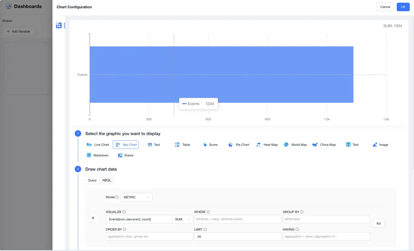 Bar Chart Configuration