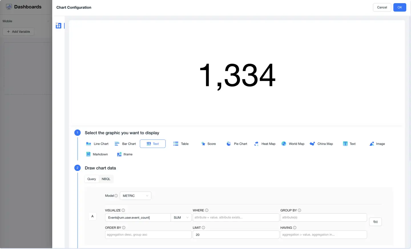 Value Card Configuration